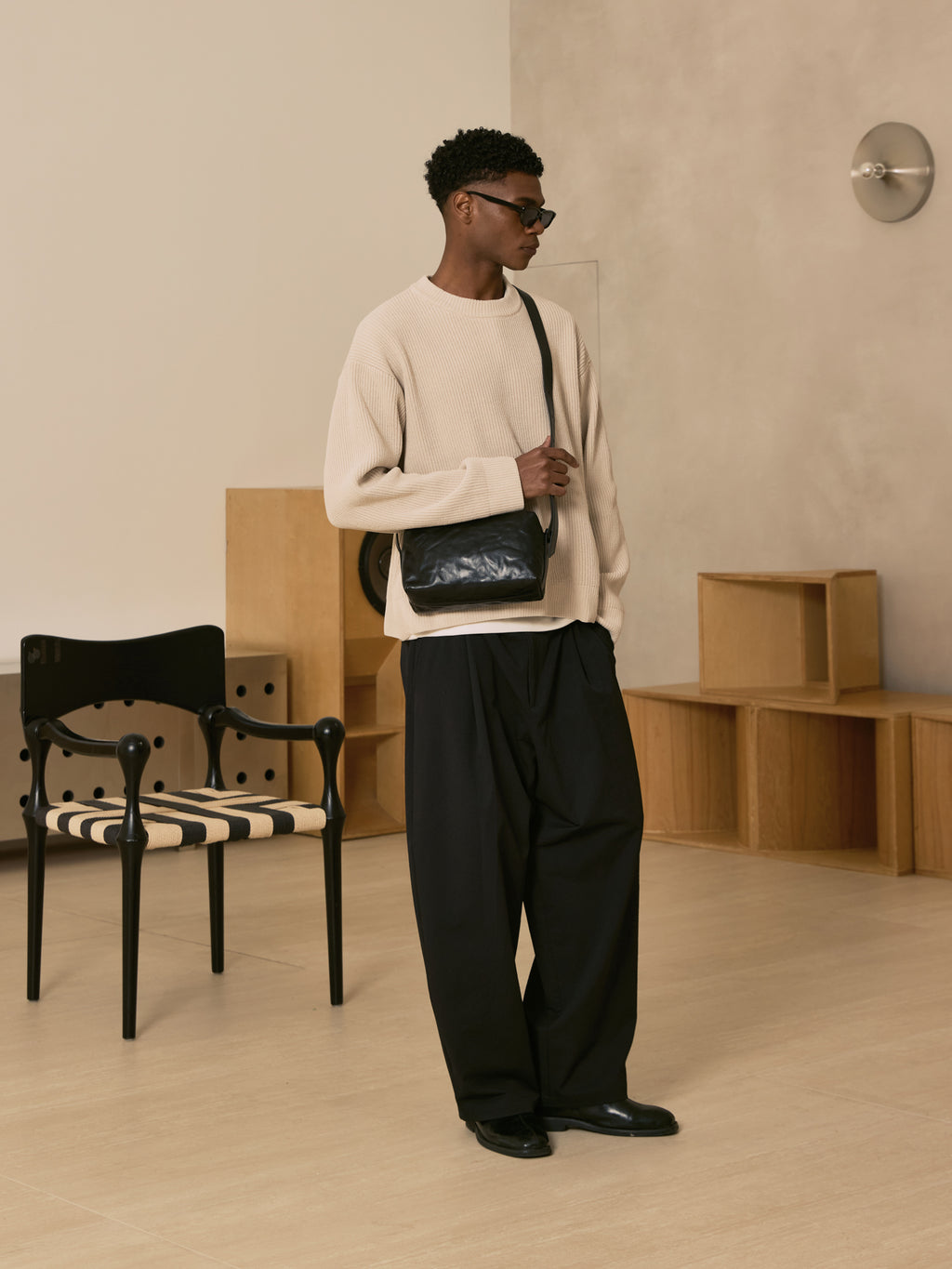 Crease Crossbody Bag